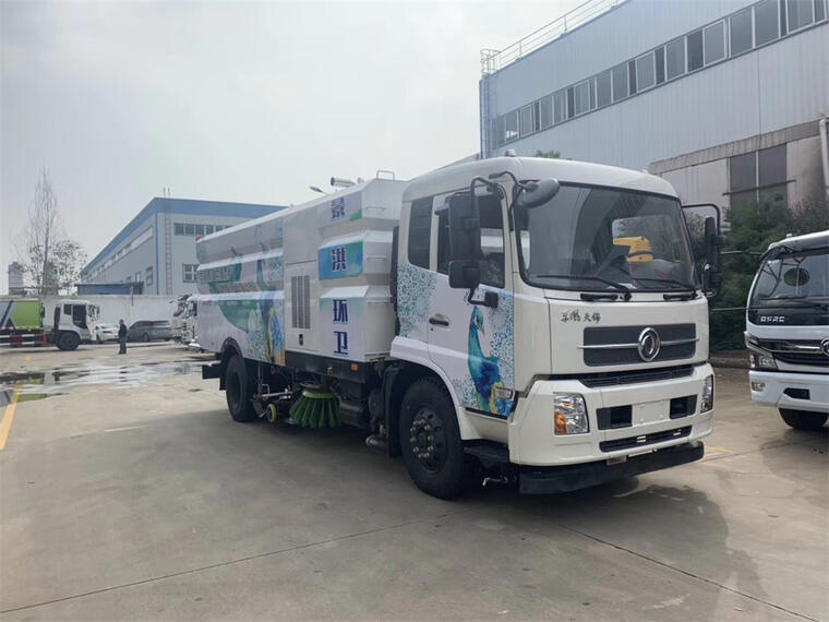 Multi-Functional Road Sweeper Sweep+Wash
