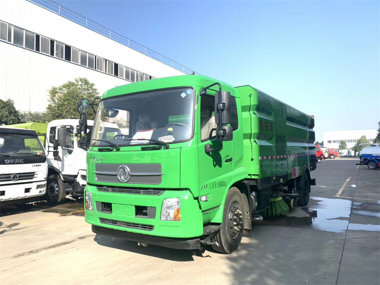 18000kg Street Sweeper Diesel Truck-Mounted