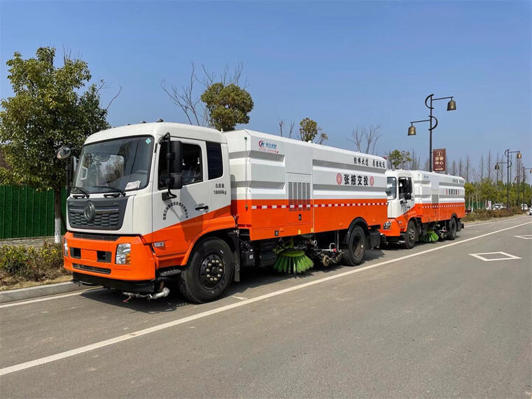 Convenient Street Sweeper High Pressure Suction