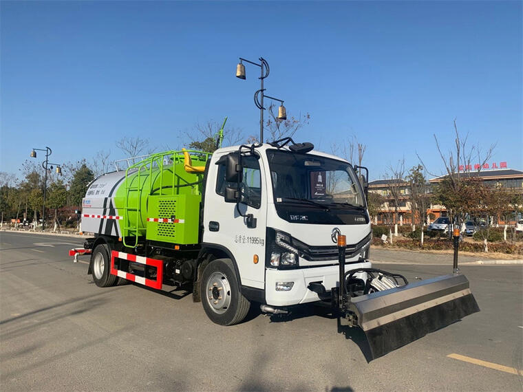 4x2 Mini Sweeper High Pressure Road Cleaning 5T