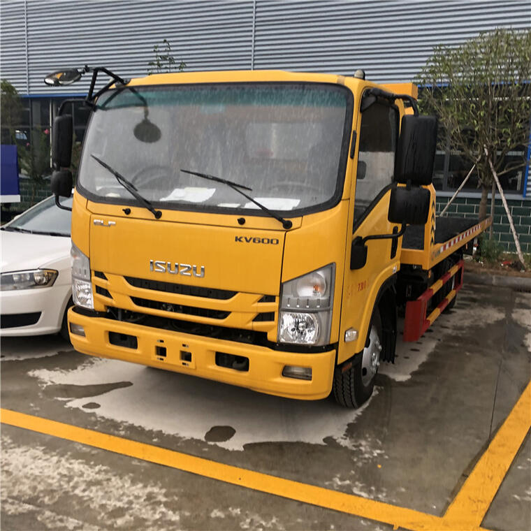 5T KV600 Isuzu Japan Flatbed Tow Truck Euro5