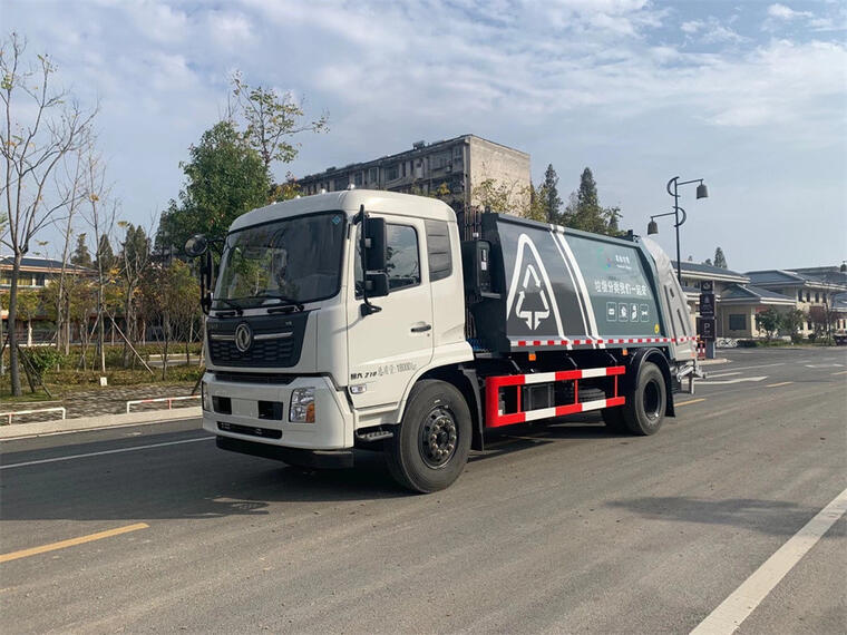 Dongfeng 190hp Garbage Compactor 12cbm