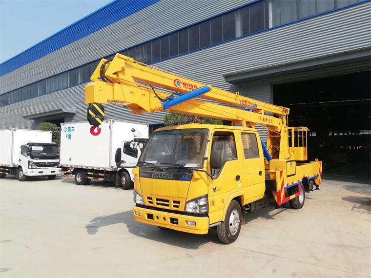 4x2 Isuzu 14m Aerial Work Fold Arm Double Cabin