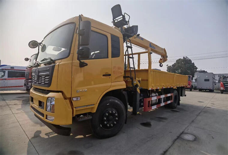 Dongfeng 190hp 8T Crane Truck Transportation