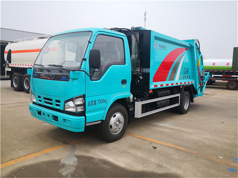 4x2 Isuzu 600P Garbage Compactor 5cbm