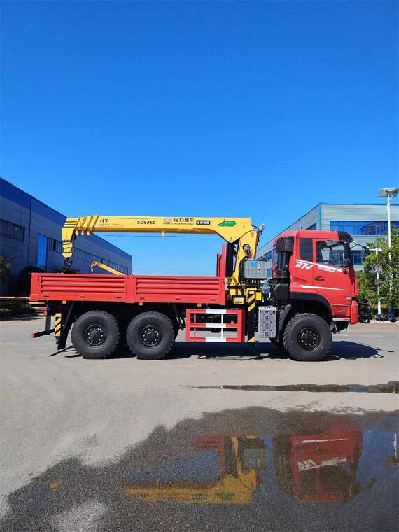 8T Dongfeng Crane Truck amplitude/rotation/hoisting