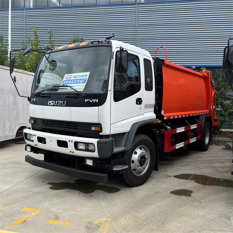 4x2 Isuzu EU6 FVR 18000L Garbage Compactor Rear Loader