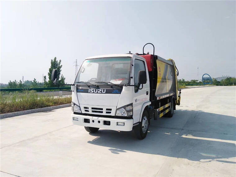 4x2 Isuzu 600P 6000L LHD Garbage Truck