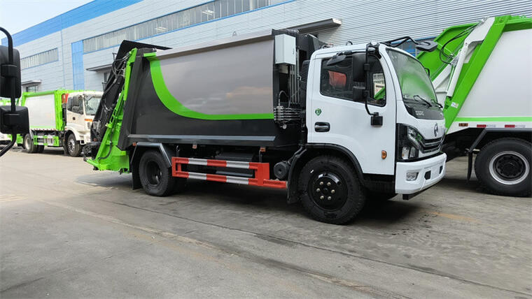 4x2 EU6 Dongfeng 156-170hp 12cbm Rear Loader Garbage