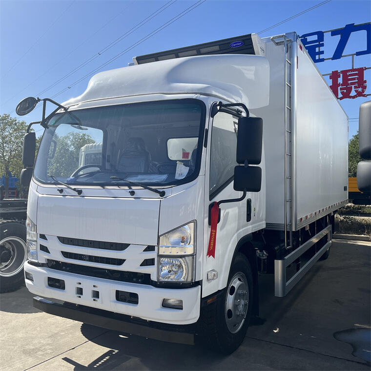 8T Isuzu 700P 190hp Refrigerator Vehicle
