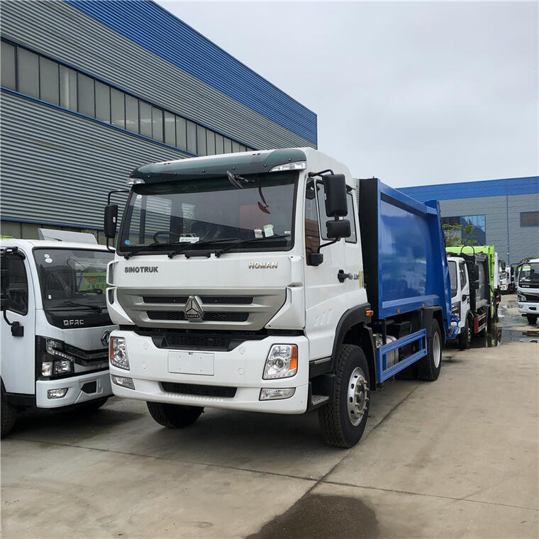 4x2 Sinotruck EU6 16-18cbm Rear Loader Garbage