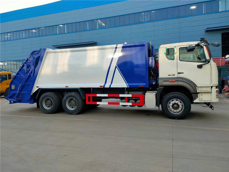 6x4 Howo 22cbm Garbage Trash Compactor 20m3