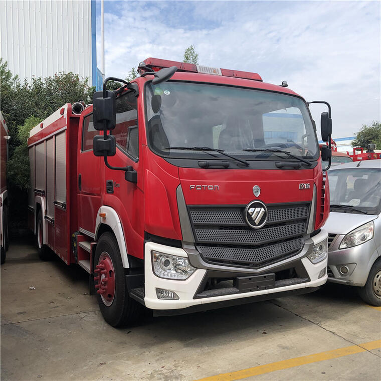 4x2 Euro3/5 Foton 8cbm Fire Truck