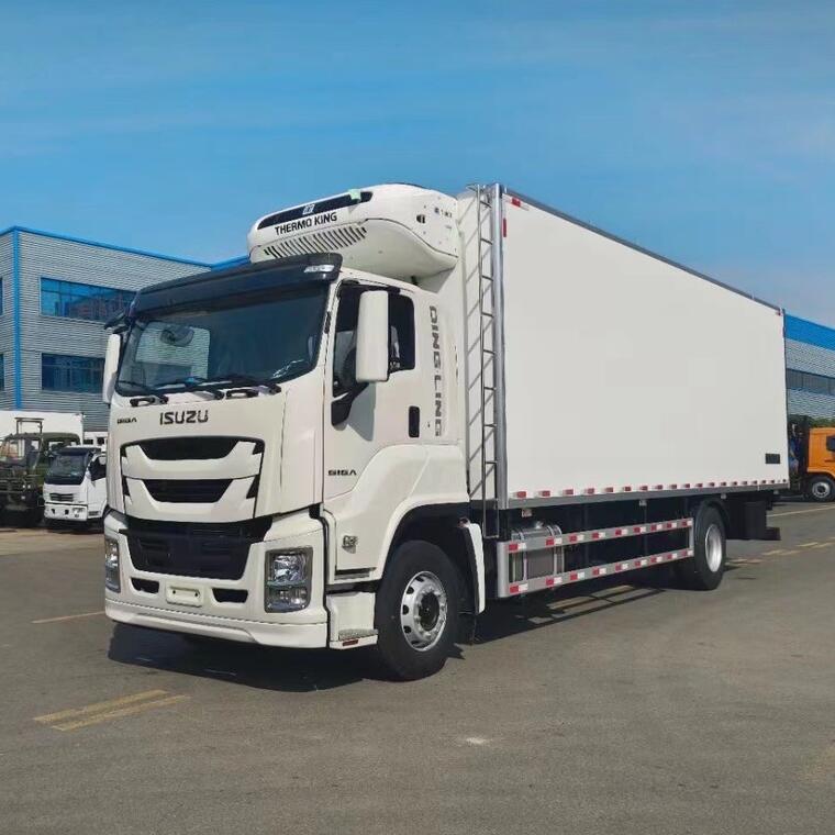 10-12T Isuzu Giga Refrigerator Meat Ice Cream