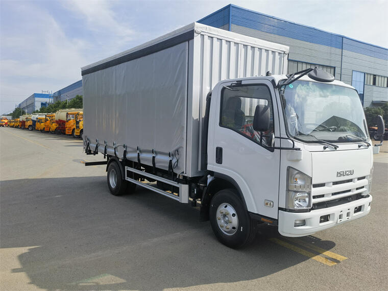 Isuzu KV100 115hp Tarpaulin Cargo Box Van 2-3T