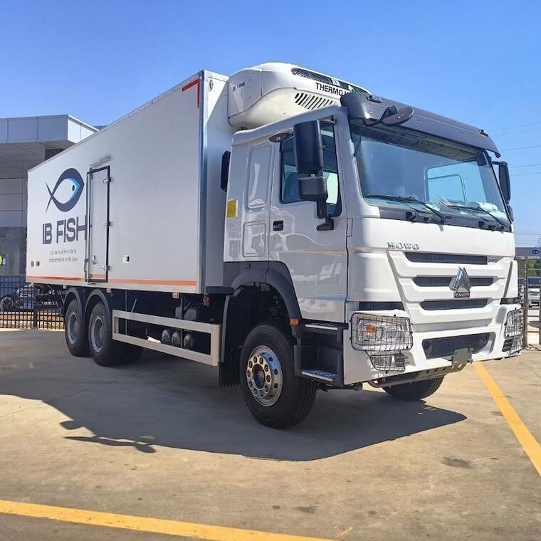 10-Wheel 20-25T Refrigerator 6x4 Howo