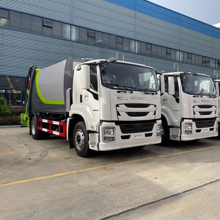 240hp Isuzu Giga 16cbm Garbage Compactor Manual