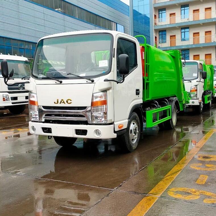 Euro2 JAC Garbage 5cbm Compactor