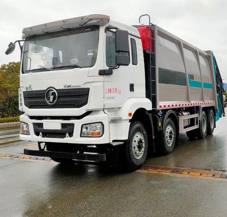 8x4 Garbage 12-Wheel Shacman Refuse 30m3
