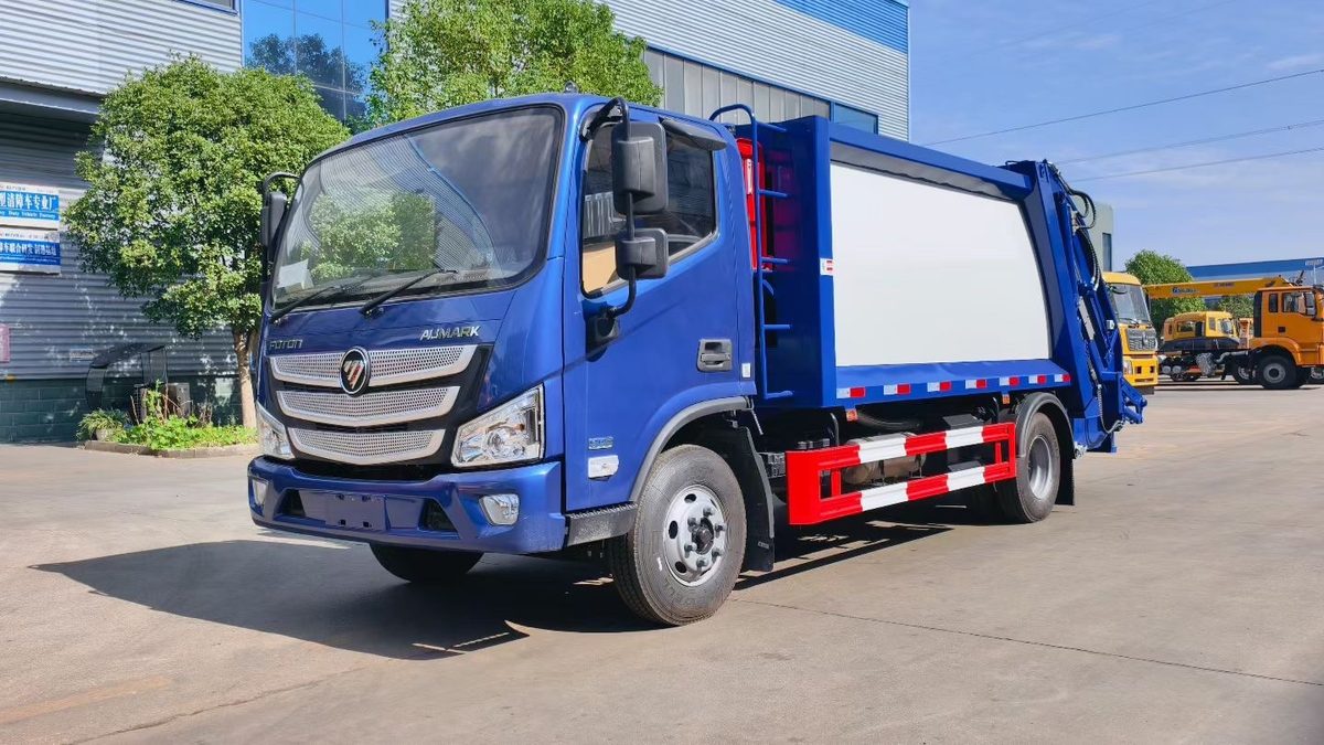 Foton 4x2 8-10m3 Compressed Garbage Truck